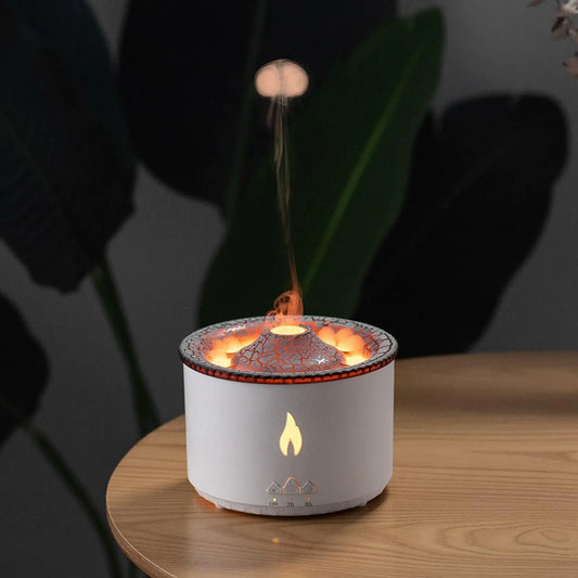 FlameMist – Simulated Flame Aroma Diffuser & Humidifier